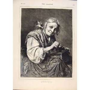  Rotter Picture Woman Peck Away Fine Art 1874: Home 