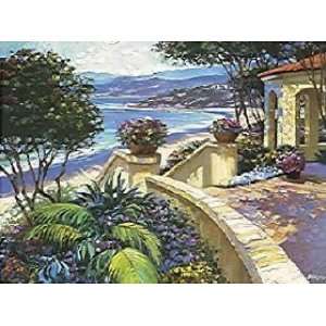  Howard Behrens 40W by 30H  Promenade to the Sea CANVAS 