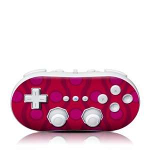  Cherry Bomb Design Skin Decal Sticker for the Wii Classic 