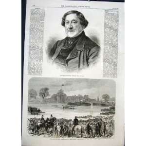  Rossini Composer Music Boat Race Thames Oxford 1868