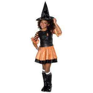  Bratz Witch Girl Halloween Costume Size 8 10 Medium: Toys 