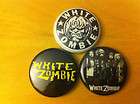   set of 3 1 pins buttons ROB HORROR PUNK hellbilly deluxe MISFITS