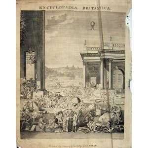    Encyclopaedia Britannica 1801 Roman Columns People