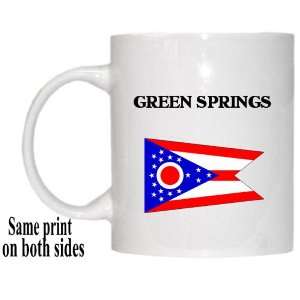  US State Flag   GREEN SPRINGS, Ohio (OH) Mug Everything 