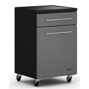 Rolling Base Garage Cabinet with Door & Drawer:  Home 