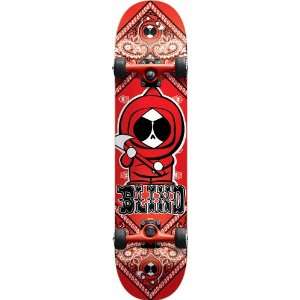 Blind Reaper Hoodlum Full Complete Skateboard (Red, 7.6 
