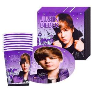  Justin Bieber Party Kit for 8 Guests Toys & Games