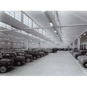  Inside of a Fiat Factory in Bologna with a Display of 
