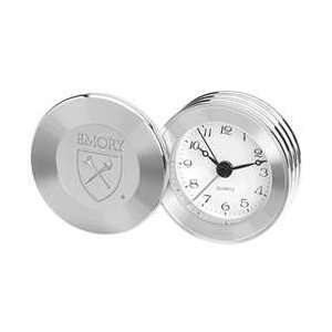  Emory   Rodeo II Travel Alarm Clock   Silver: Sports 