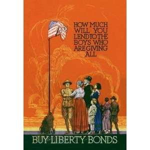  Vintage Art Buy Liberty Bonds   08849 4: Home & Kitchen