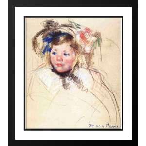 Head of Sara in a Bonnet Looking Left 20x23 Framed and 