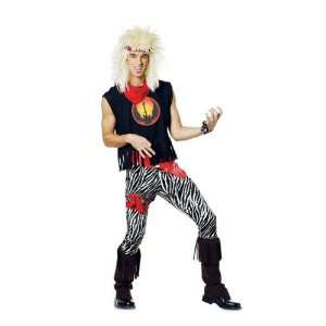   Group 6802830PM M Mens Rock God Costume Size Medium: Office Products