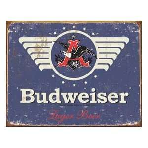  Tin Sign Budweiser Beer #1383: Everything Else