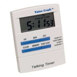 CDN TM102 Talking Digital Timer & Clock 