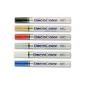  Paint Marker, Broad Point, White Qty12