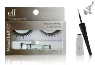   Eyelash Kit Brown w/your choice e.l.f. Liquid Eyeliner NEW!!!  