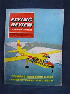 Flying Review International British Magazines 1967 68  