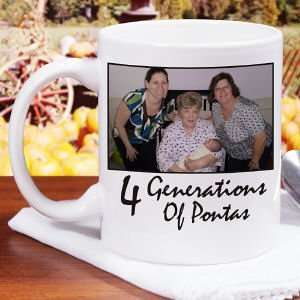    Generations Personalized Photo Coffee Mug: Kitchen & Dining
