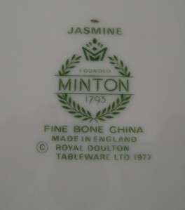 Superb Minton JASMINE Tea Cup / Saucer / Plate (Trios)  