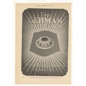   Elkhart Foundry Lehman Traffic Guide Print Ad (41932)