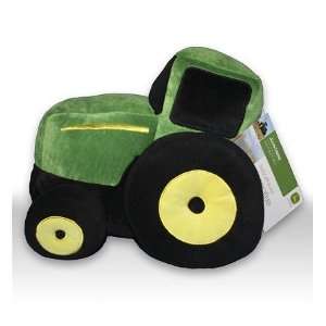    John Deere Plush Tractor Shaped Pillow with Sound: Toys & Games