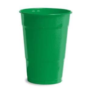  Emerald Green Plastic Beverage Cups   16 oz Bulk Health 