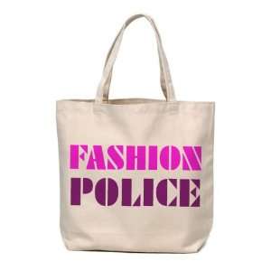 Fashion Police Canvas Tote Bag 
