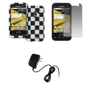  EMPIRE Sprint Samsung Conquer 4G Black and White Checkered 