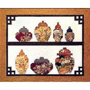   Jar Oriental Quilt Pattern by Tracey Brookshire: Arts, Crafts & Sewing
