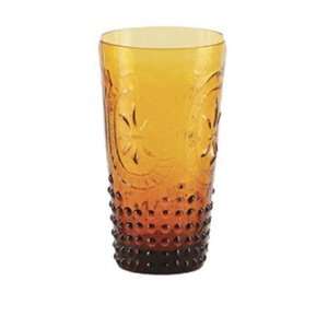  Tracey Porter 1108001 Amber Tumbler   Pack of 4: Kitchen 