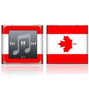    Apple iPod Nano 6G Decal Skin   Canadian Flag 
