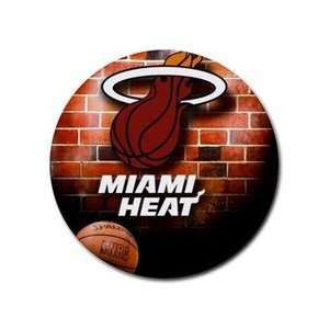  Miami Heat Round Mouse Pad