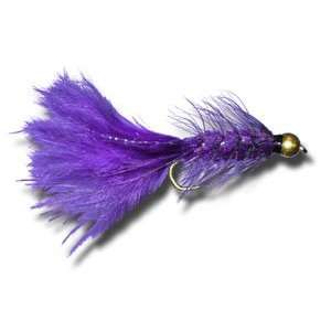  BH Woolly Bugger   Purple Fly Fishing Fly Sports 