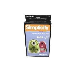  Simplicity Jack & Jill HEPA Vacuum Bags # SCC 6