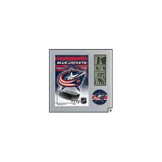  NHL Columbus Blue Jackets Team Desk Clock **: Sports 