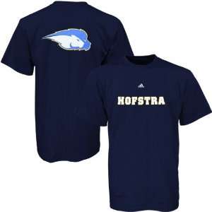  adidas Hofstra Pride Navy Blue Prime Time T shirt Sports 