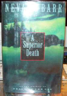 Nevada Barr, A Superior Death, first edition, dj  