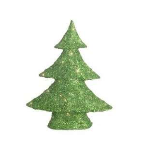  Sisal Christmas Tree with Lights Green: Home & Kitchen