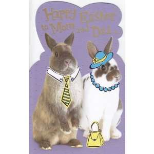    Easter Card Happy Easter Mom and Dad Health & Personal Care