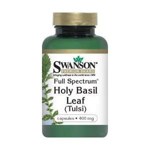  Full Spectrum Holy Basil Leaf (Tulsi) 400 mg 120 Caps 