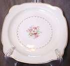 Paden City pottery modern orchid bread and butter plate 22 K gold 