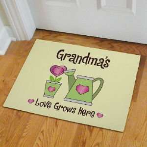  Personalized Love Grows Doormat Patio, Lawn & Garden