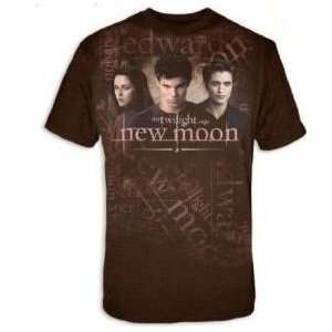  New Moon Love Trio Mens T Shirts Sise XL 