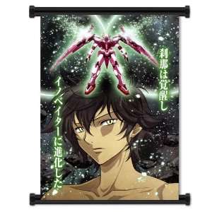 Mobile Suit Gundam 00 Anime Fabric Wall Scroll Poster (31 