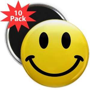  2.25 Magnet (10 Pack) Smiley Face HD 