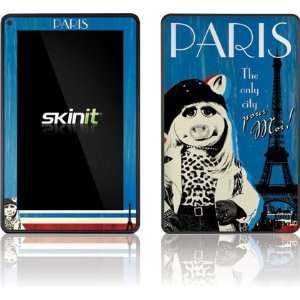   Miss Piggy in Paris Vinyl Skin for  Kindle Fire Electronics