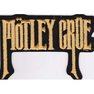  Motley Crue Rock Music Patch   Gold: Everything Else