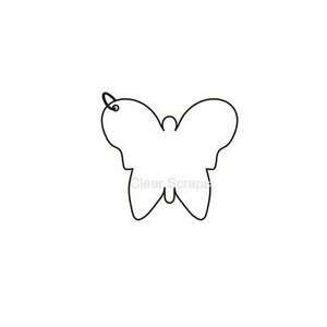   Mini Keychain Album Approximately 3.5X3.5 Butterfly, 5 Pages Home