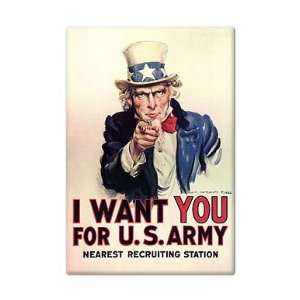  Famous U. S. Army Recruiting Poster Fridge Magnet 