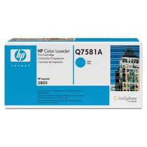  HEWLETT PACKARD  HP Color LaserJet 3800 Cyan Cartridge 